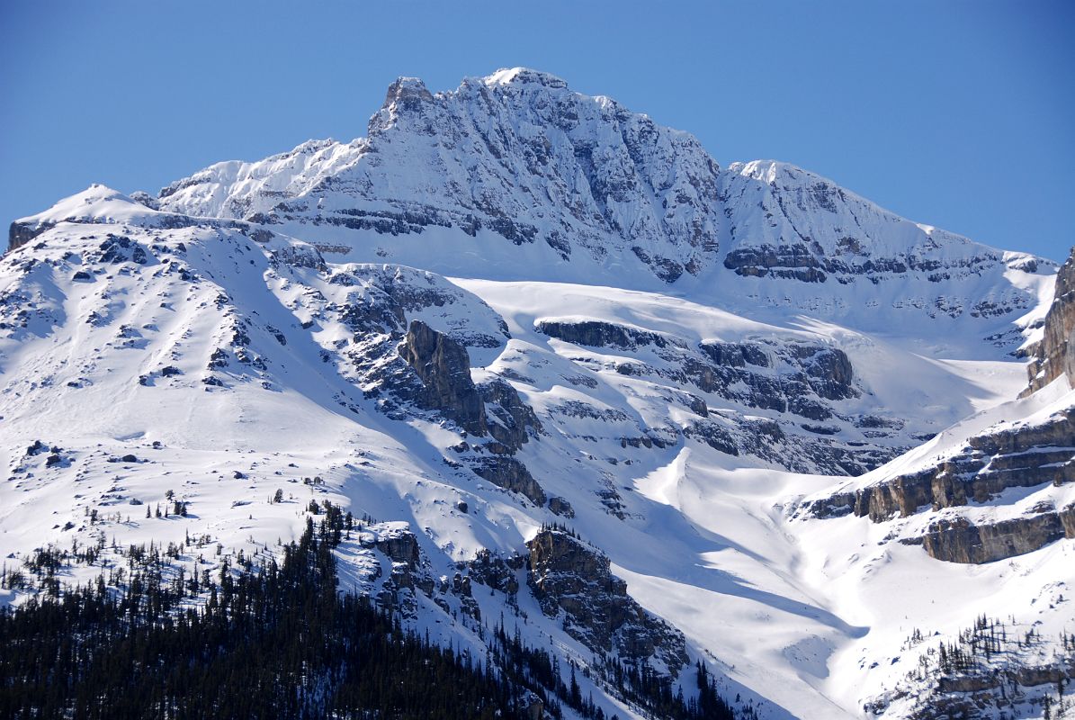 23 Mount Sarbach From Icefields Parkway